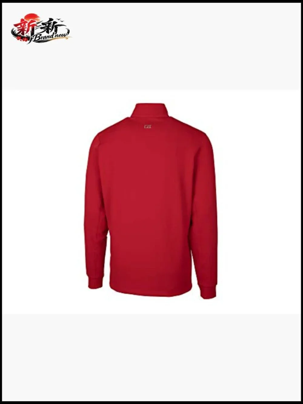 Moisture Wicking Half Zip Pullover Mock Neck Long Sleeve Golf Shirt Hiking